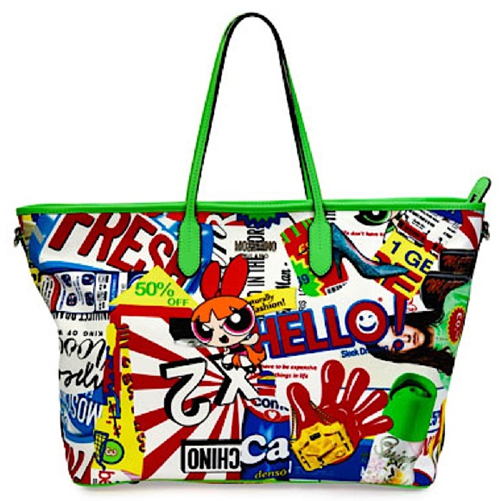 Moschino Couture Jeremy Scott Powerpuff Girls Tote Bag